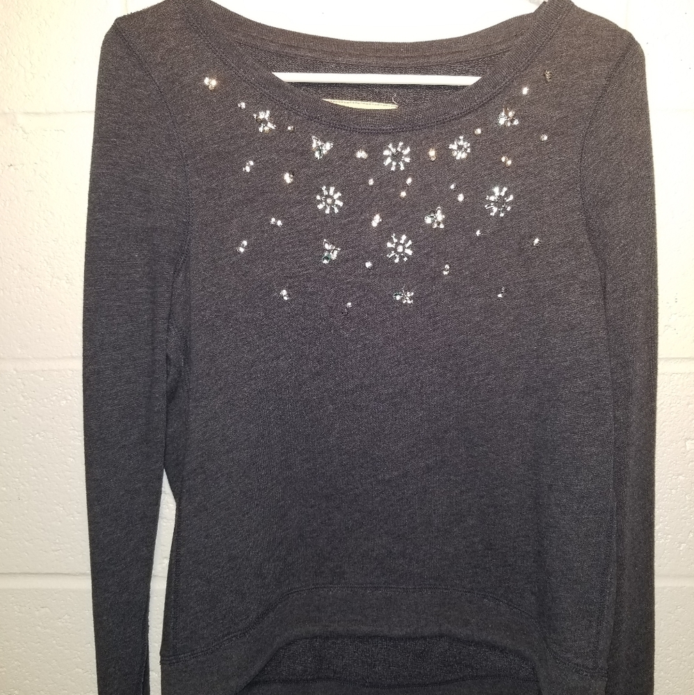 Navy blue top